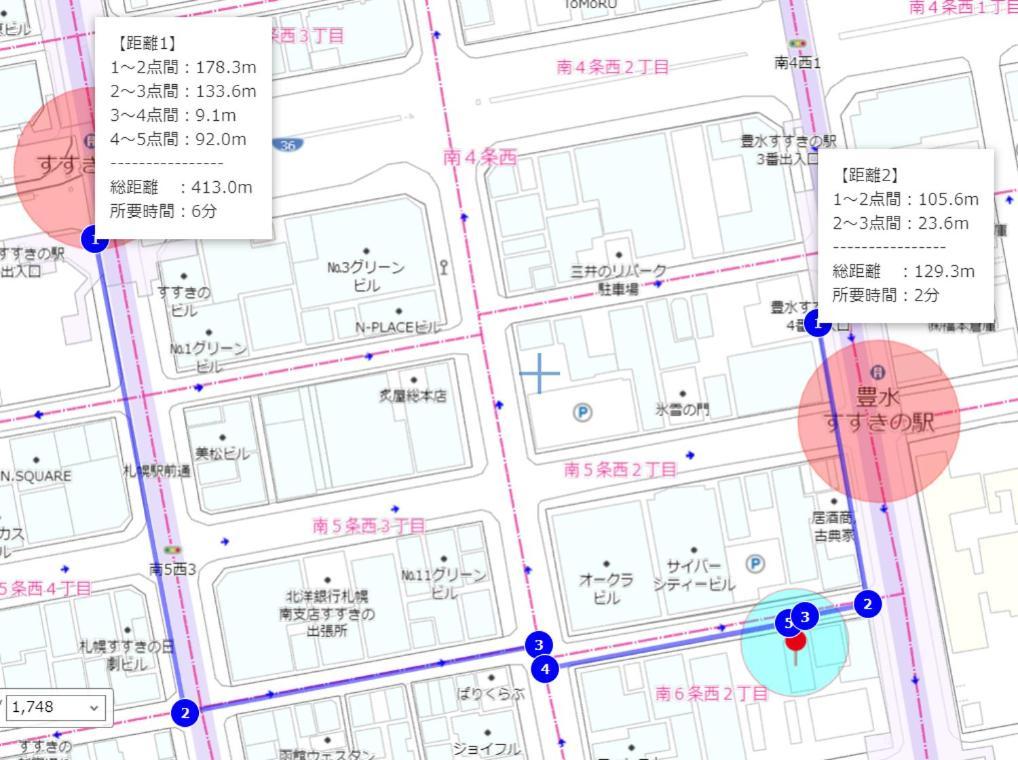 豊水すすきの駅から徒歩数分 Ik Minami 6 Jo Residence 101 Ik南6条レジデンス 札幌市 エクステリア 写真